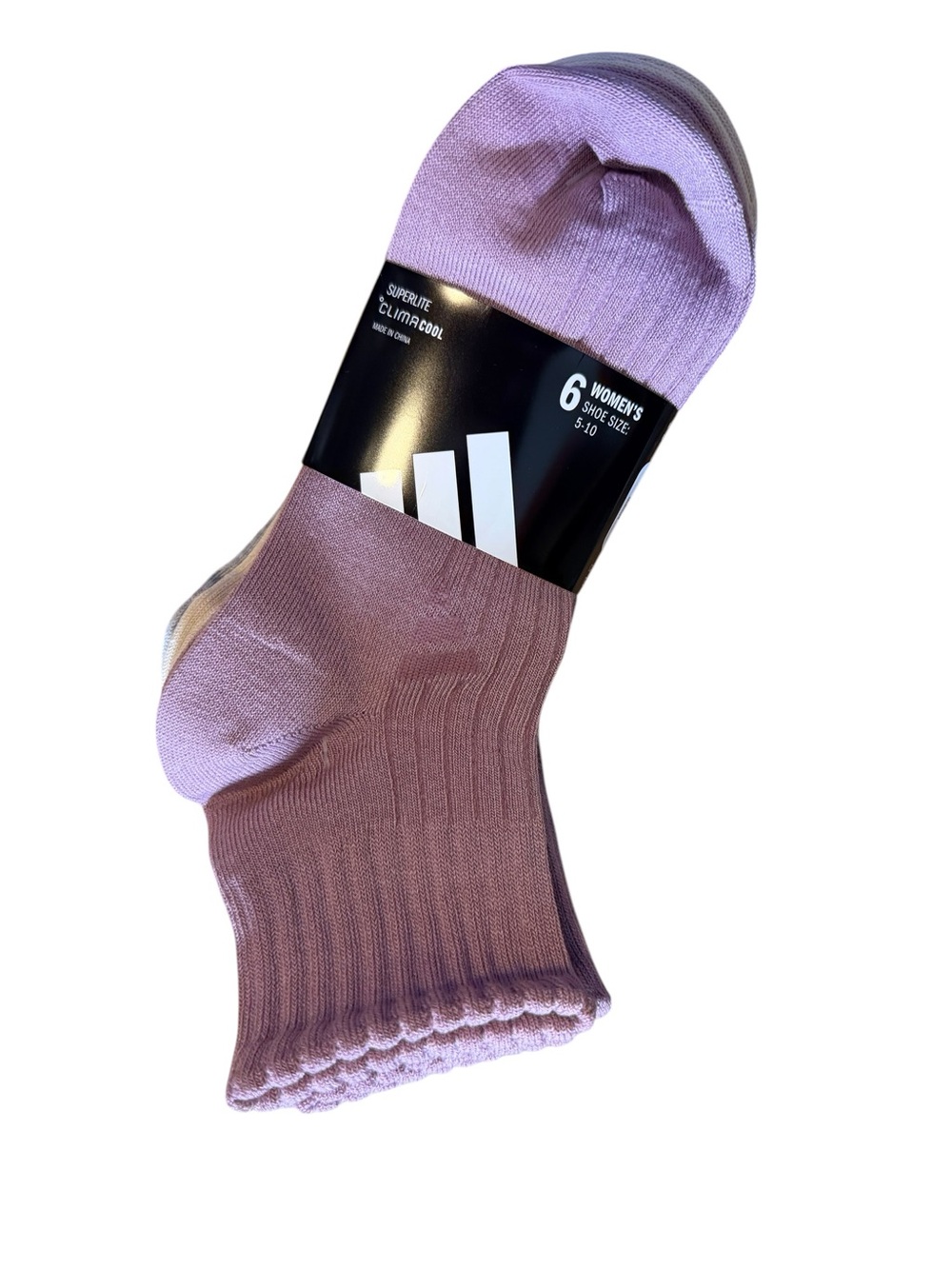 Women’s Adidas Superlite ClimaCool Quarter socks 6 pack Low Ankle Socks